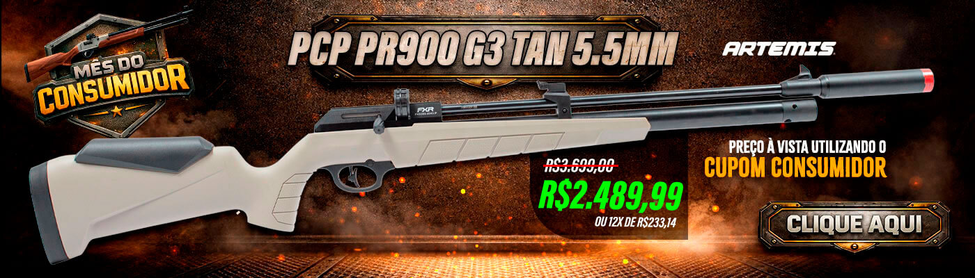 PCP PR900 G3 Tan Artemis 5.5mm